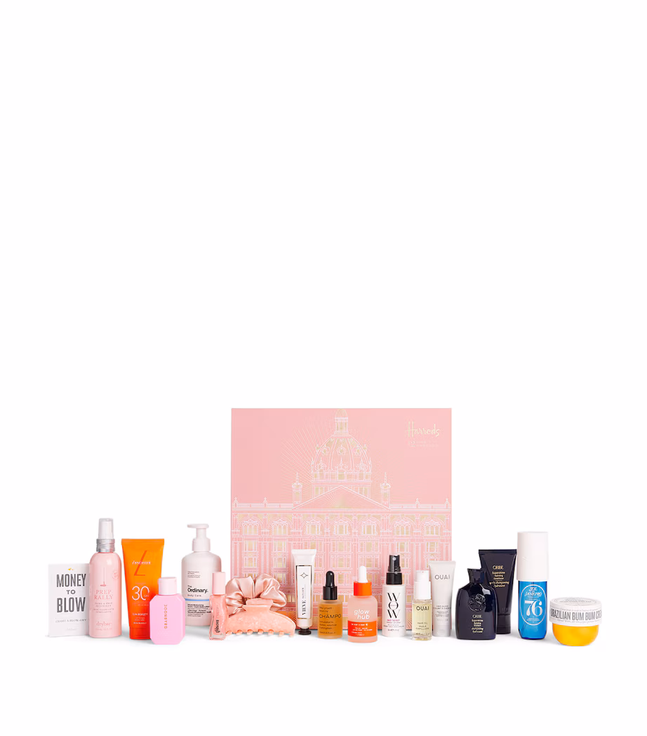 Harrods 12 Days of Hair and Body Advent Calendar 2025 - Oribe, Champo, Sol de Janeiro and more